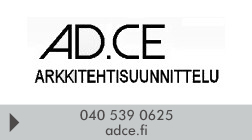 Arkkitehtitoimisto AD.CE Suunnittelu Oy logo
